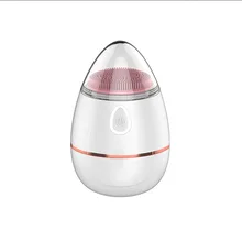 Щетка для чистки лица, электрическая щетка для очищения лица, Мини электрическая щетка для очищения лица, Водонепроницаемая силиконовая