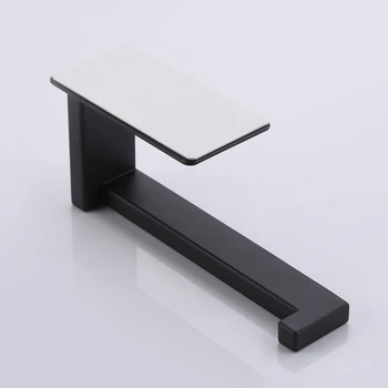 

Toilet Paper Holder Tissue Holder Hanging Bathroom Toilet Paper Holder Roll Paper Holder Towel Rack Stand Home Organizer 2