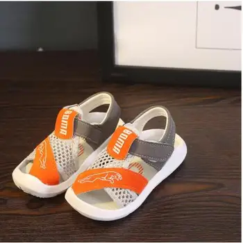 

2020 Orthopedic Sport Pu Leather Baby Boys Sandals Brand Open Toe Toddler Boys Sandals Summer New Kids Shoes Sandals for Boys