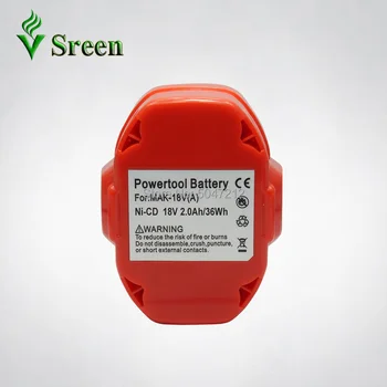 

18V NI-CD 2000mAh PA18 Battery for Makita Replacement Power Tool Rechargeable Battery 1822 1823 1834 192827-3 192829-9 193159-1