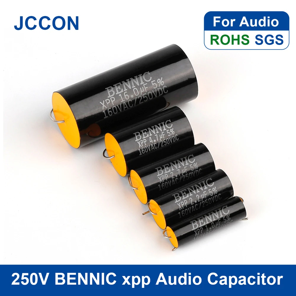1pcs Bennic 250v Xpp Nonpolarized Superior Capacitor Electrolytic