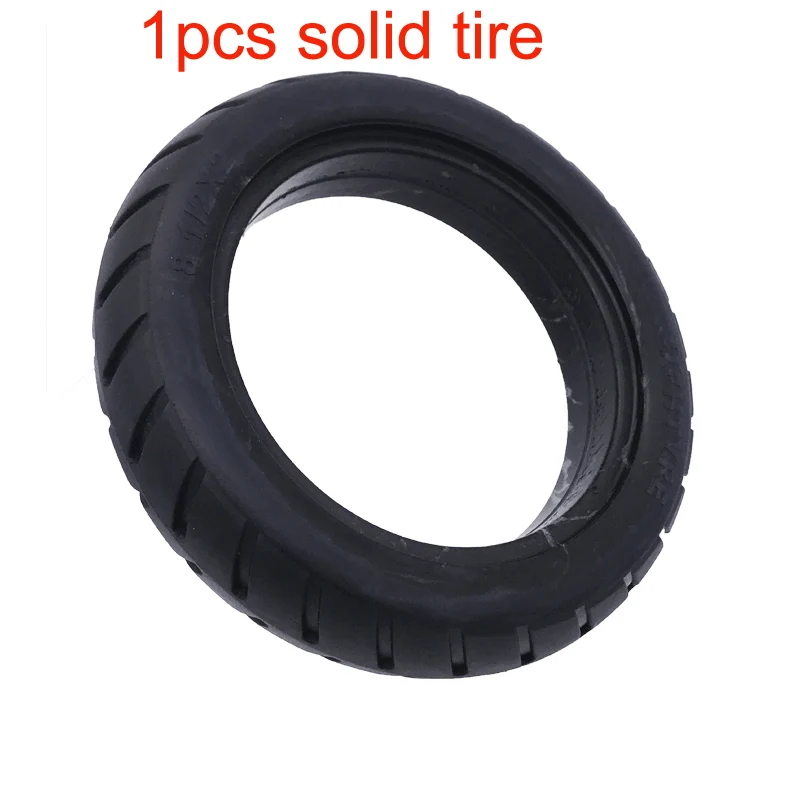 1 solid tire Модернизированная шина для Xiaomi Mijia M365 скутер 8,5 дюймов надувные шины 8 1/2X2 для 8,5 Дюймов Электрический скейтборд толще прочный - Цвет: 1 solid tire