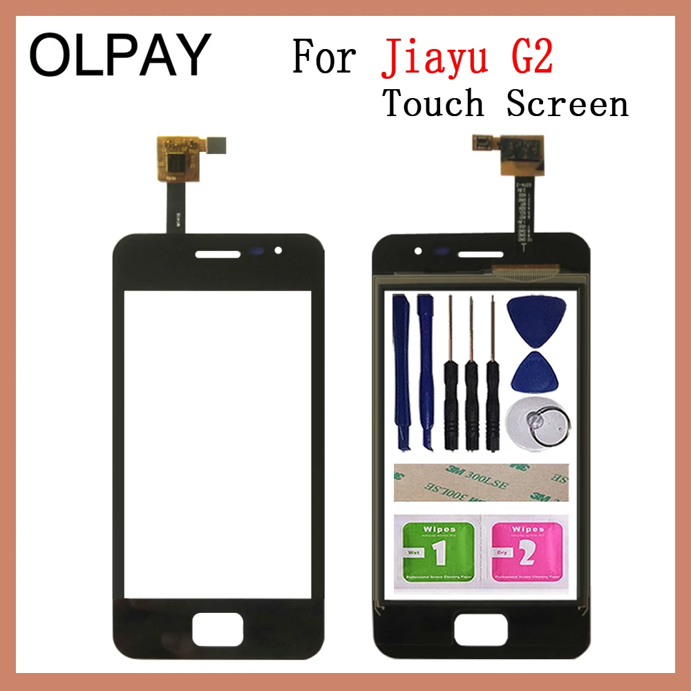

OLPAY 4.0'' Mobile Phone TouchScreen For Jiayu G2 Touch Screen Glass Digitizer Panel Lens Sensor Glass Repair