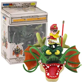 

12cm Anime Dragon Ball Museum collection Childhood Goku Shenron Son Goku PVC Action Figure Collectible Model Toys Gift for Kids