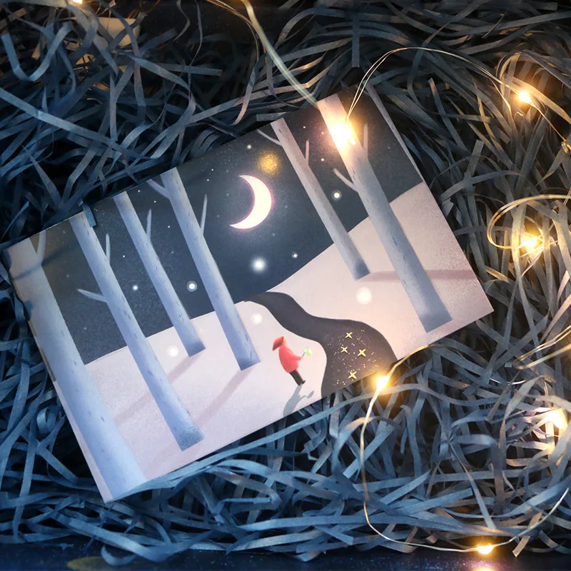 Art Postcards 30 Sheets/Set Creative Fantasy and Dream Postcard