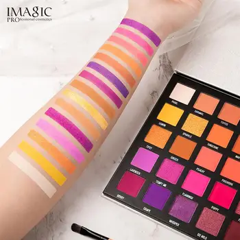 

1Pc 30 Colors Portable Eyeshadow Compact Lustre Eyeshadow Compact Premium Eyeshadow Palette Practical Female Eyeshadow Pallet