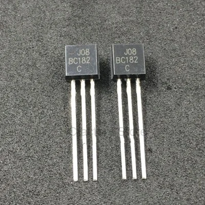 NEW Original 100pcs/lot BC182C BC182 BC182L Transistor TO-92 Triode Transistor Wholesale one-stop distribution list new original 10pcs lot bd675a darlington crystal transistor bd675 package to 126 cischy wholesale one stop distribution list