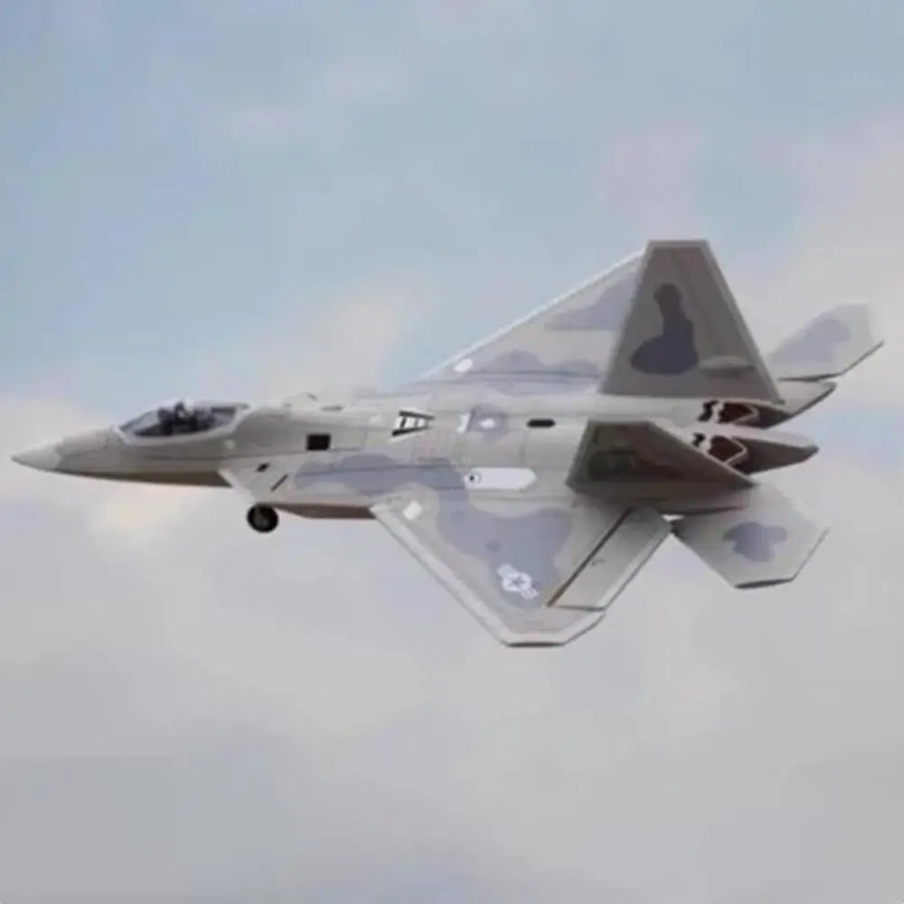 

Remote Control Fighter Fixed Wing F22 Remote Control Aircraft Resistant To Crash Model Foam Glider Replaceable Battery