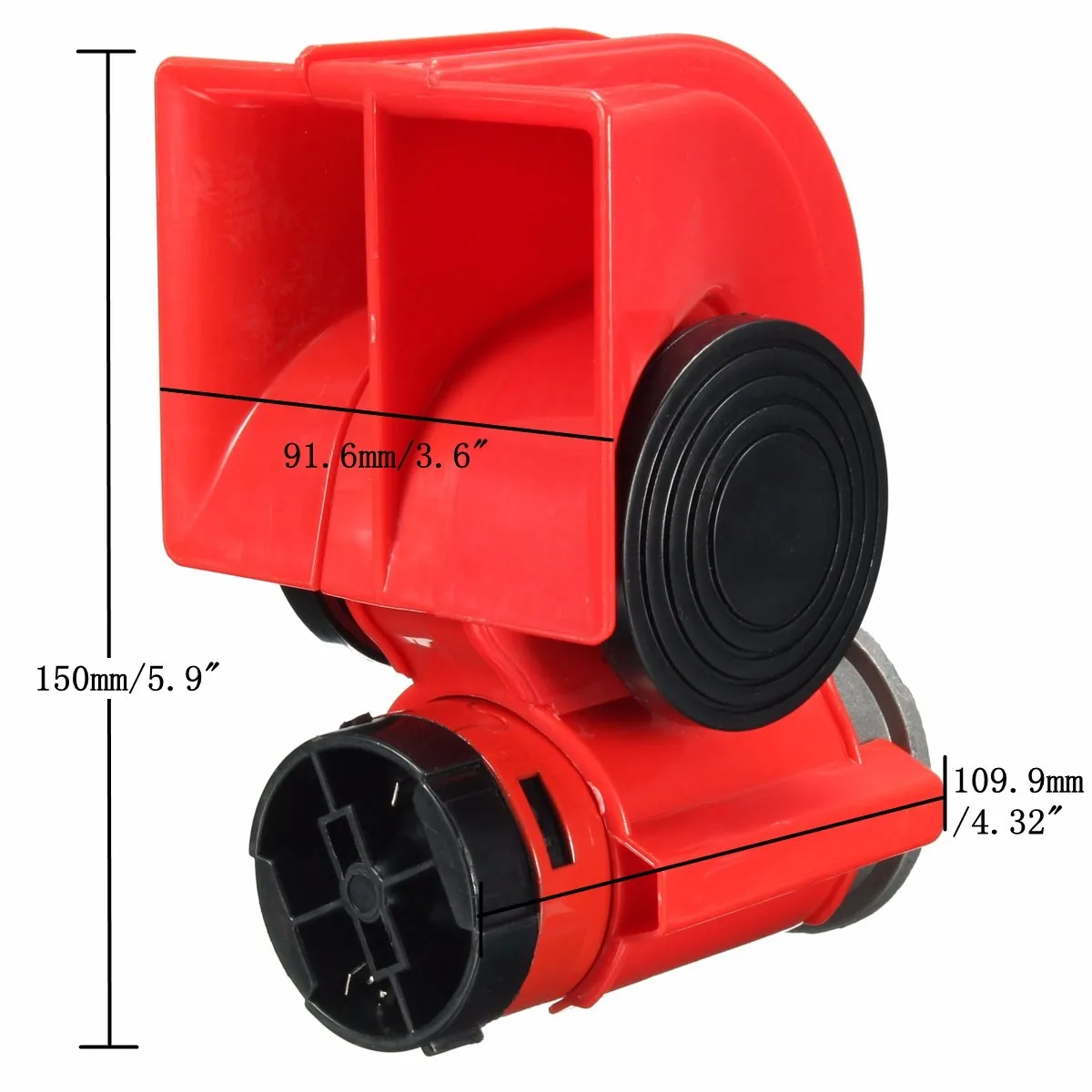 Preise 12V 250DB Auto Twin Dual Tone Compact Air Hörner Kit Auto Lkw Lkw SUV RV Zug Caravan Boot Twin ton Super Laut