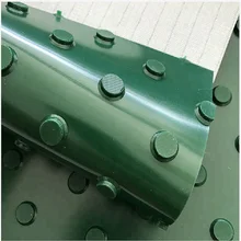 Заказной зеленый ребристый топ дешевые ПВХ конвейерная лента