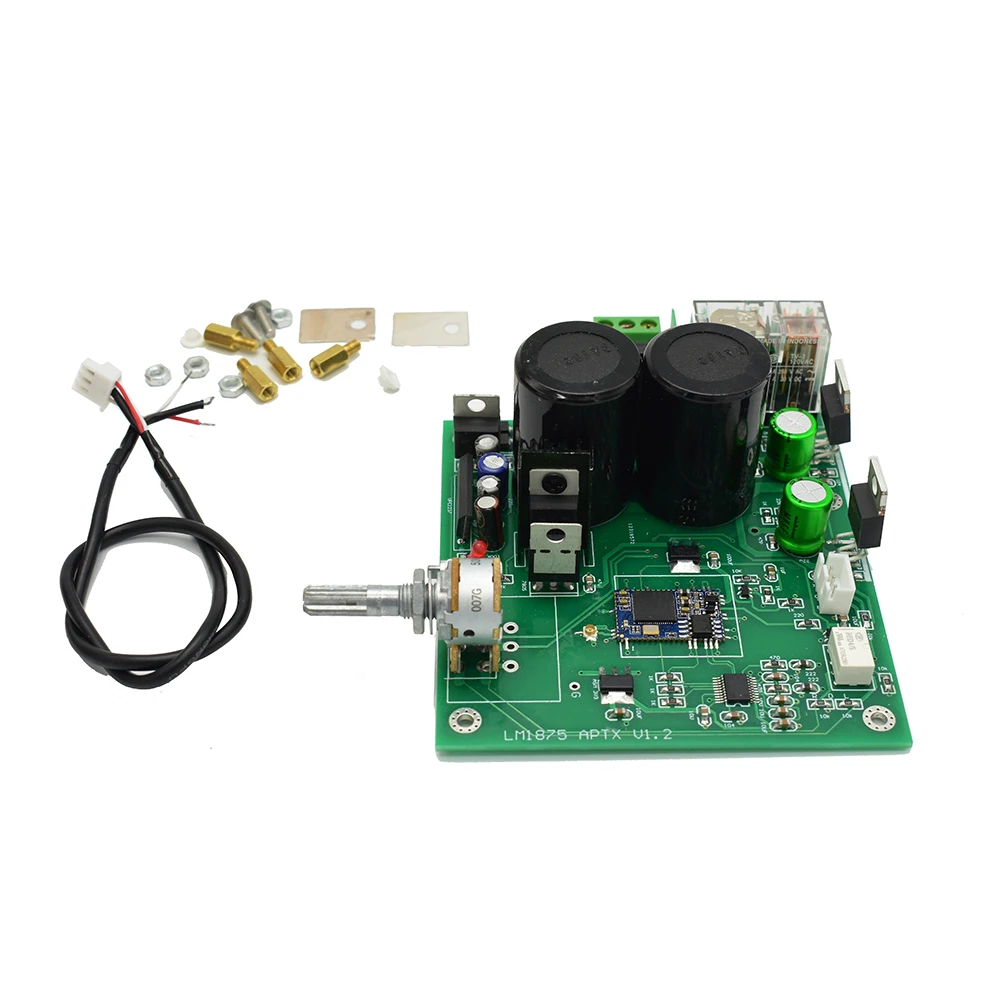 Плата цифрового усилителя мощности Lusya QCC3008 плата 30 Вт * 2 Bluetooth 5 0 ЦАП PCM5102A APTX AC22V