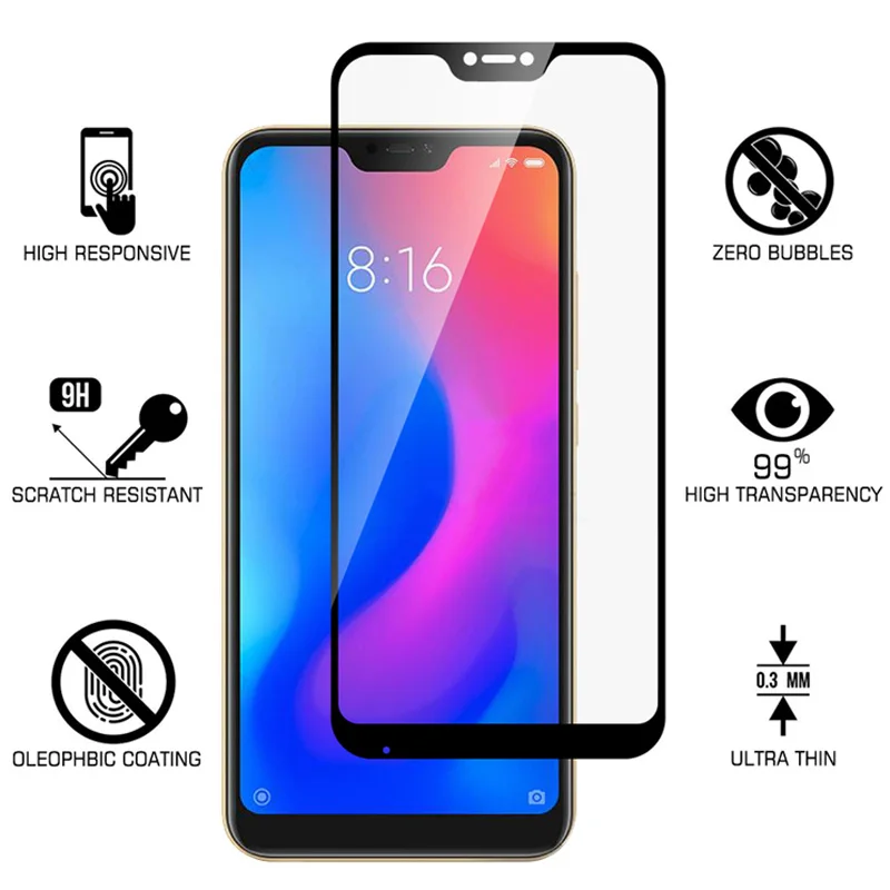 3 в 1 закаленное cтекло Xiaomi Mi A3 A2 Lite kамера Redmi 7 A 7A защитное стекло на редми 7а ксиоми