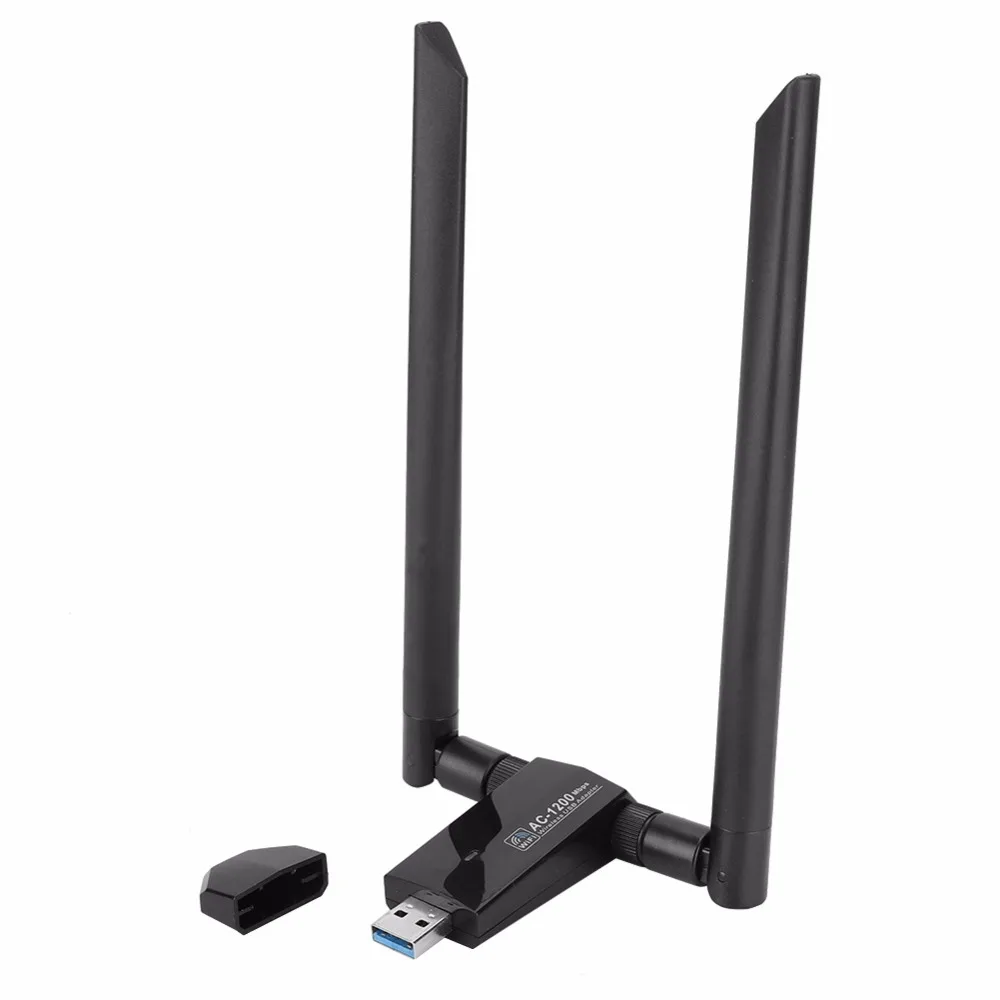 Wifi адаптер для Windows XP/Vista USB 5,8G двухдиапазонный 2,4 ГГц/5 ГГц 802.11AC RTL8812BU антенный адаптер беспроводной сетевой карты