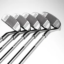 Двусторонняя клюшка для клюшек, шлифовальный стержень из нержавеющей стали, клюшки для гольфа, клюшки для улицы THJ99