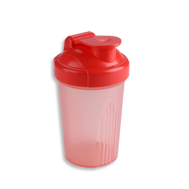400ml New Creative Shaker Cup With Scale Bottles Unisex Water Bottle Kettle Drinkware Hidro Flask Coffee Cups Plastic BPA FREE