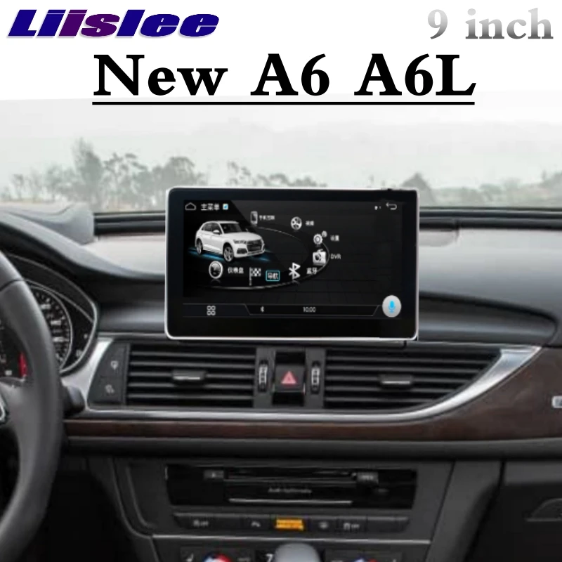 Автомобильный мультимедийный плеер Liislee NAVI для Audi A6 A6L 2012 2013 2014 2015 ~ 2018 MMI новый