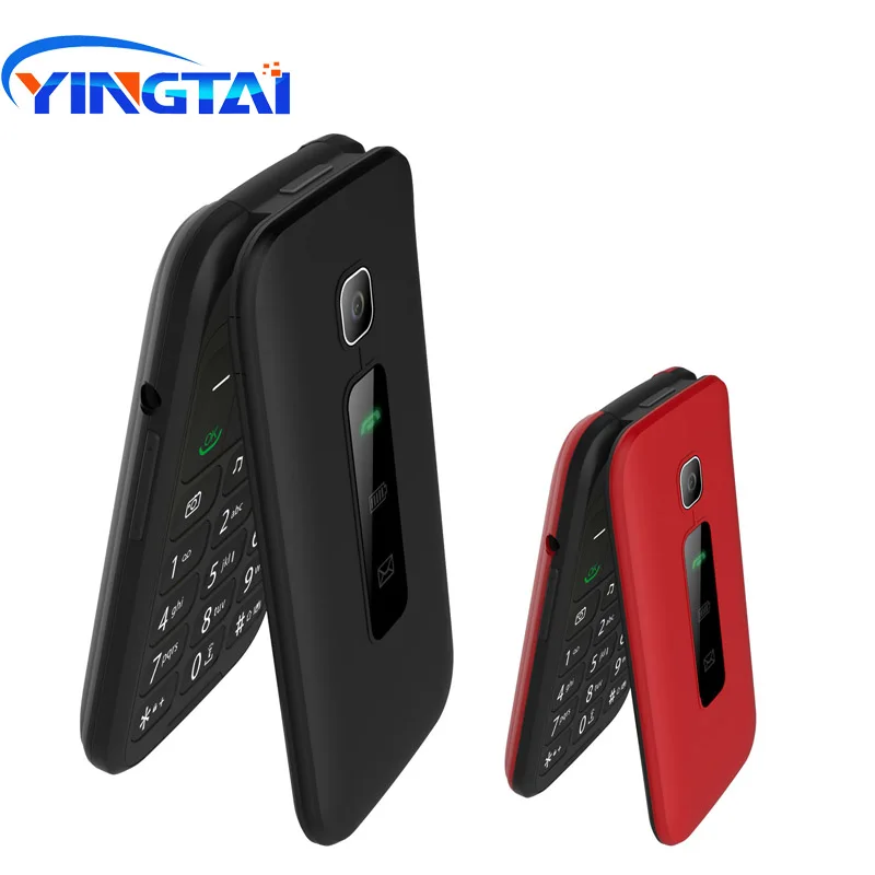 YINGTAI T31 3G WCDMA GPRS MMS большая кнопка одна SIM-карта Флип-мобильный телефон для пожилых