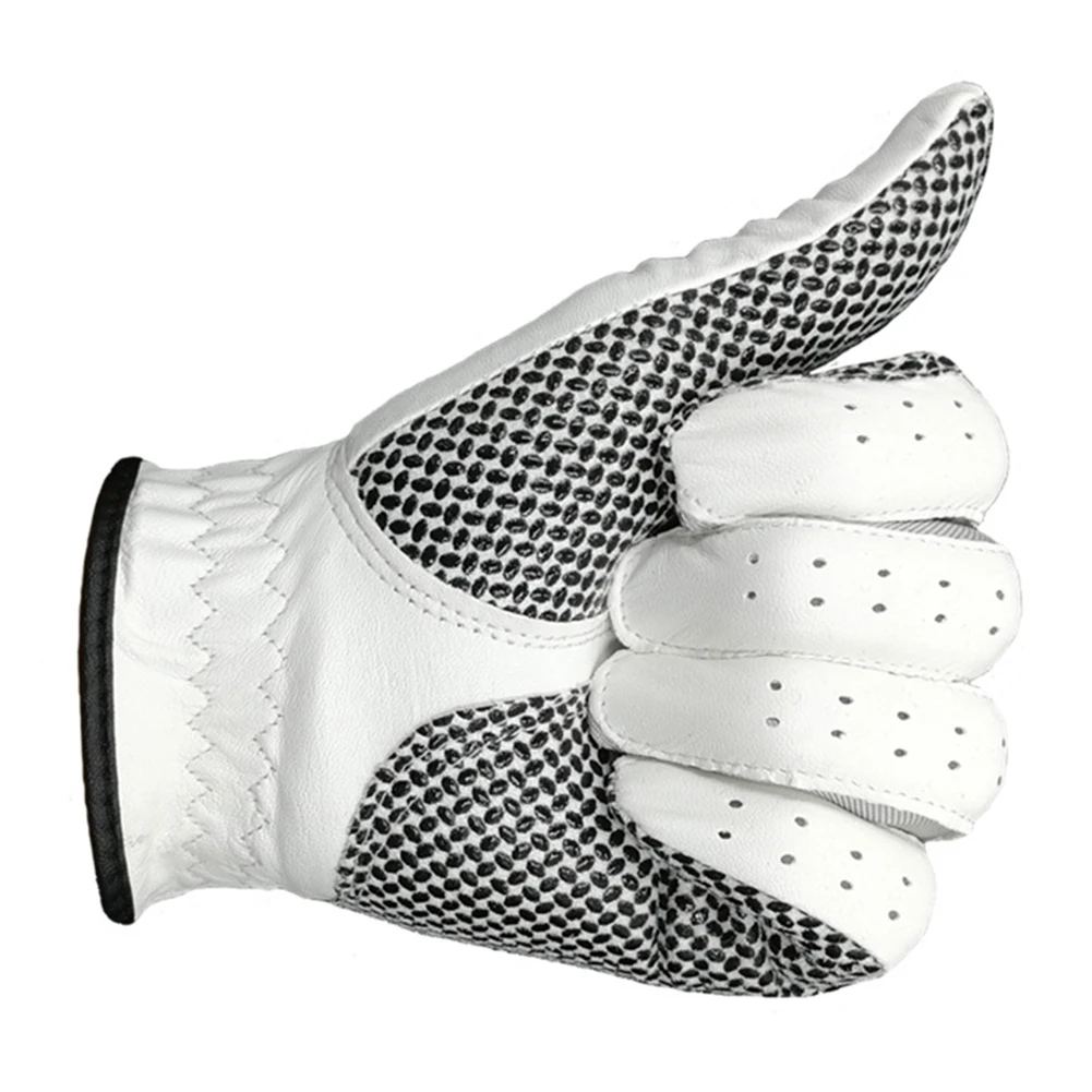 1pc Men Magic Sticker Portable Sports Golf Gloves Breathable Outdoor Left Right Artificial Leather Anti Slip Accessories Soft