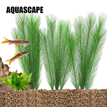 

HOT 3 Pcs Aquarium Decorations Artificial Green Water Plants Grass Simulation Safe for Fish Tank TI99