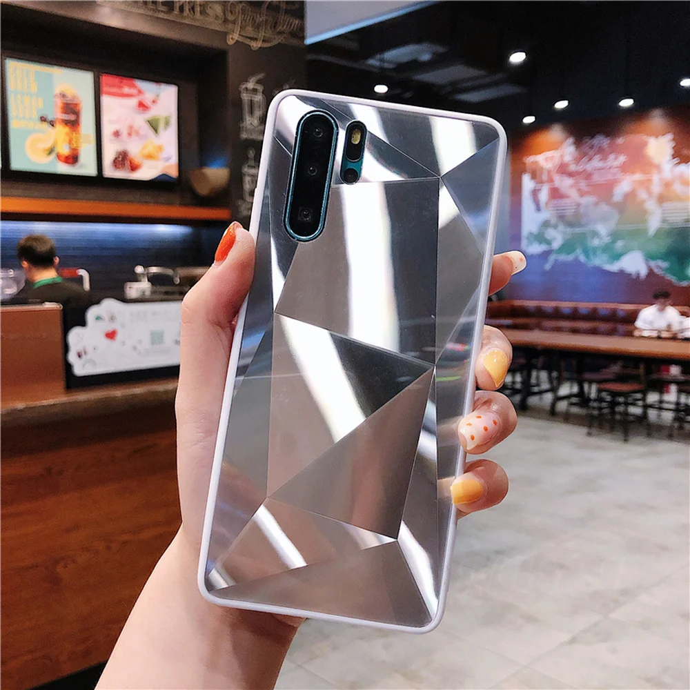 Зеркало 3D Алмазный чехол для huawei Y5 Y6 Y7 Y9 P Smart плюс P30 P20 Коврики 20 Lite Honor 7C Pro 8A 8S 8X9 10 Lite 10i крышка