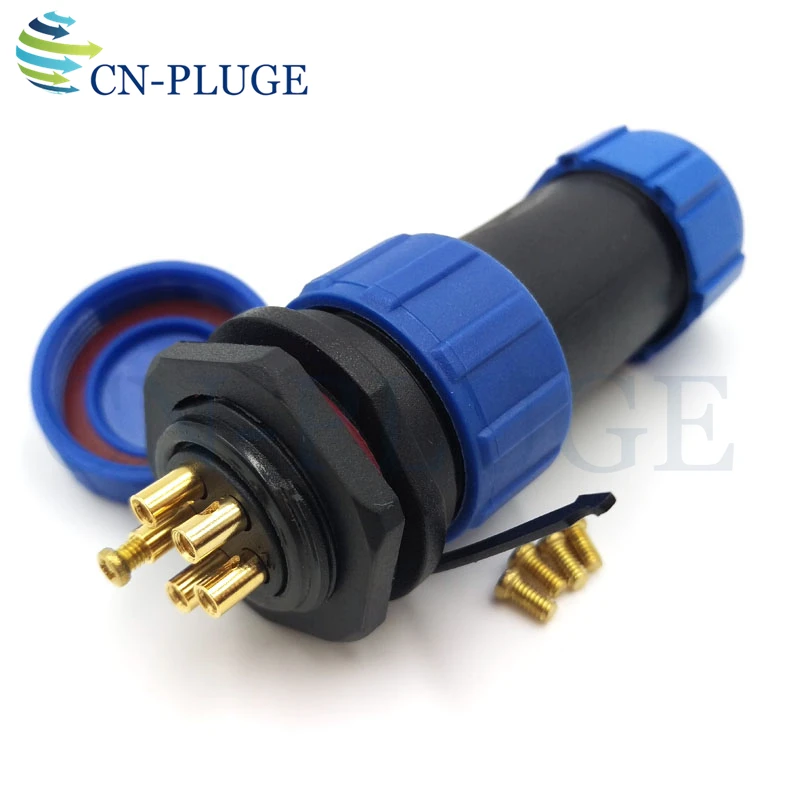 SP2110/P SP2112/S IP68 5 pin водонепроницаемый сварочный свободный задний гаечный