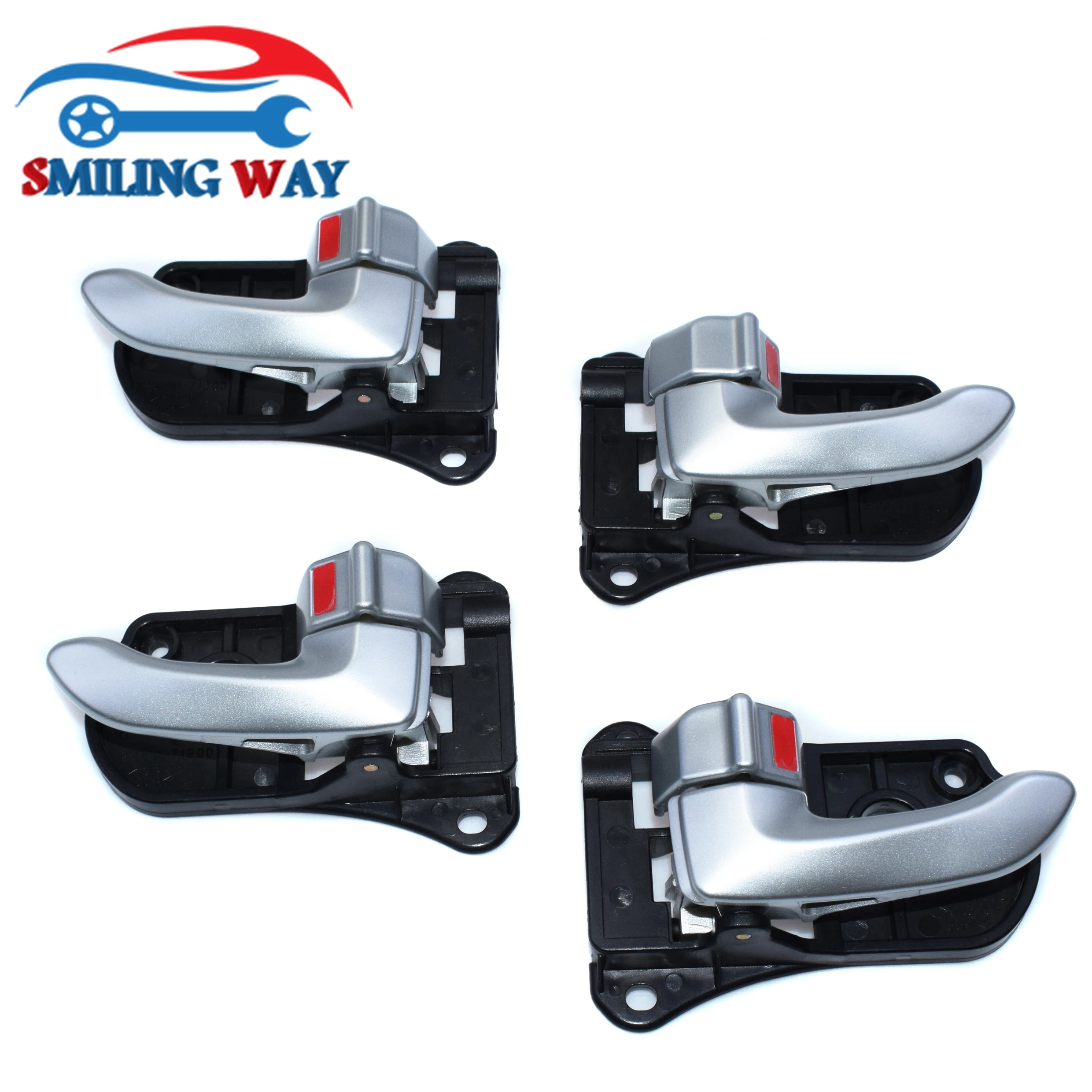 Silver Inside Interior Door Handle Front Rear Left Right For Hyundai Azera 3.3L 3.8L 2005 2006 2007 2008 2009 2010 826103L000 | Автомобили