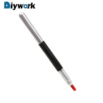 

DIYWORK Double-headed Alloy Tip Scriber Pen Portable Glass Ceramic Marker Marking Engraving Tools