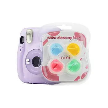 

Filter Lens 4 Colors Color filter Lens For Fujifilm Instax Insta Mini 11 Camera