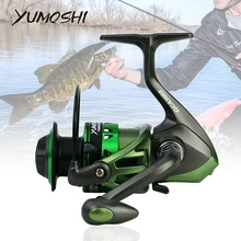 Шестерни соотношение 5,1: 1 Рыболовная катушка для спиннинга GCA 1000-7000 наполовину металлическая складная рукоятка левой и правой руки Vismolen морские рыболовные колеса