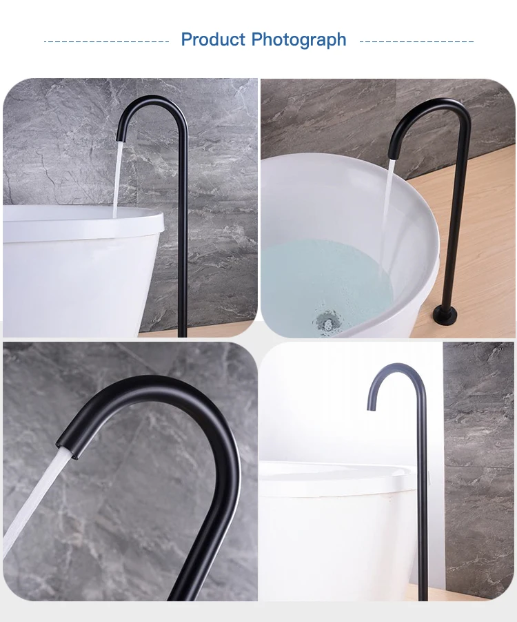 High Quality New Chrome Brass Goose Neck cUpc Bathtub Faucet Bathroom Products