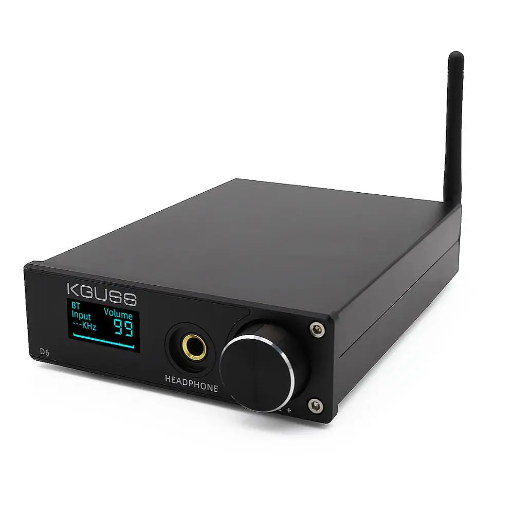 KGUSS D6 USB DAC XMOS ES9018K2M Audio Decoder DSD