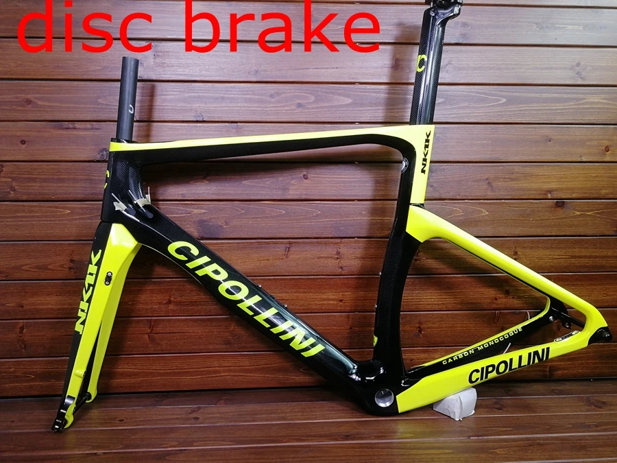 T1100 карбоновый Дорожный комплект рамы Cipollini NK1K карбоновые рамы дорожных велосипедов тормоз обода или дисковый тормоз углеродная велосипедная Рама без НАЛОГА