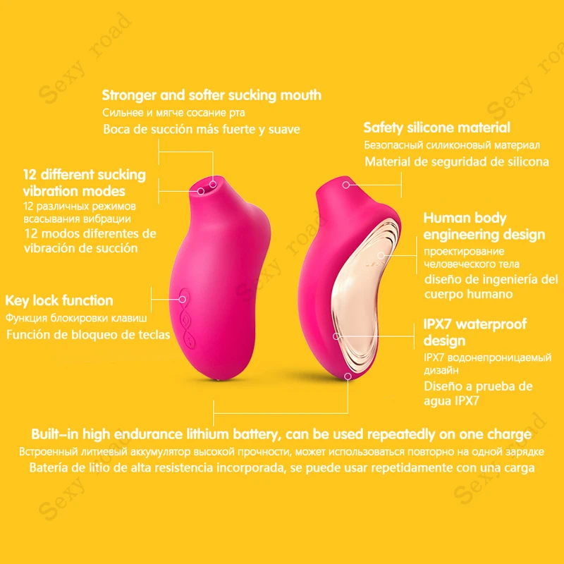 lelo sona 2 cruise suction vibrator g spot clitoris stimulation orgasm nipple sucker High-end vibrator adult sex toys for woman 6