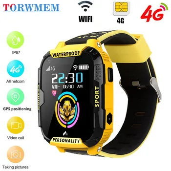 

GPS Wifi SOS 4G Smart Watch Kids Baby IP67 waterproof Camera position Tracker Kids Smartwatch For Boys Girl VS A36E Q90
