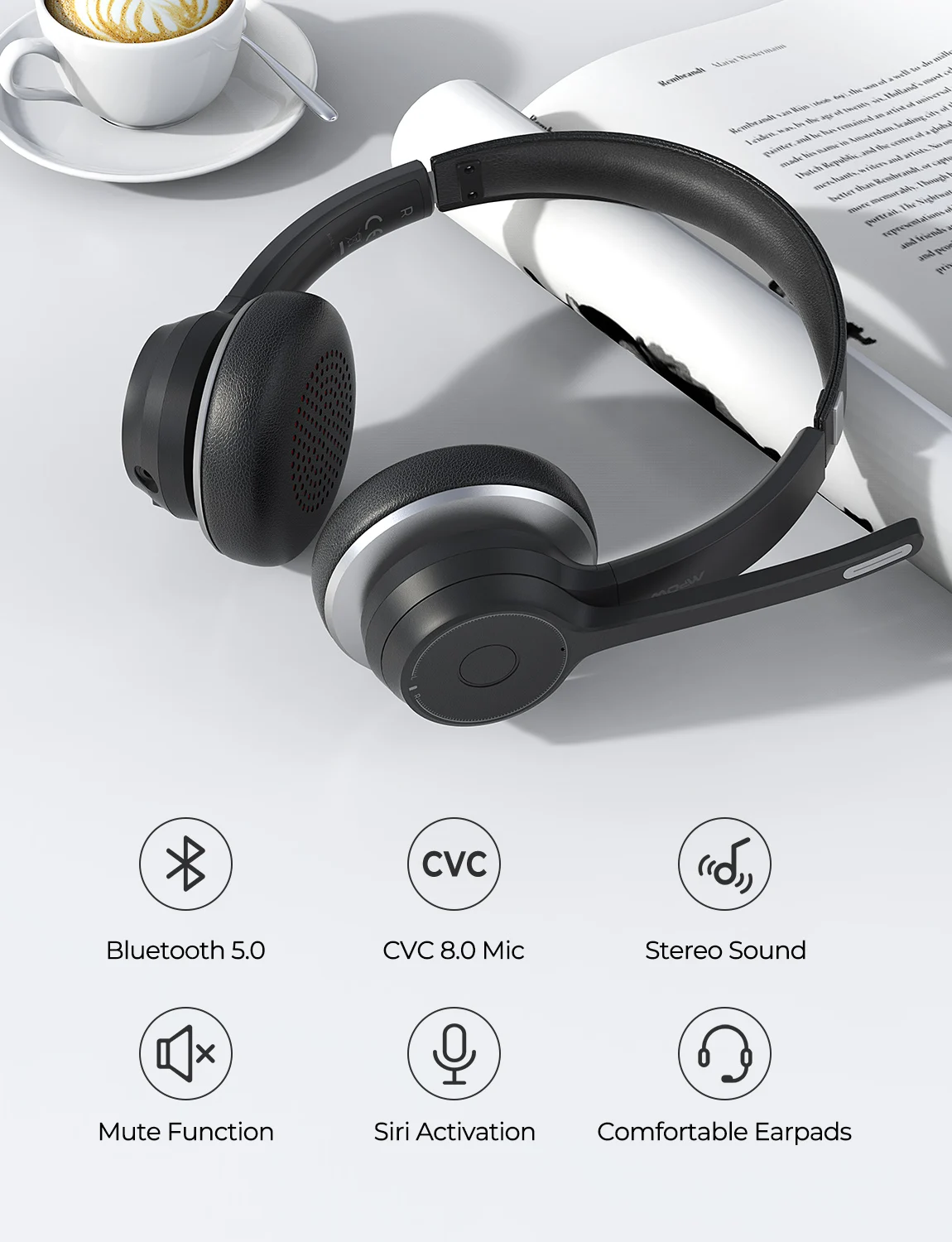 Call Center Office Wireless Headphone