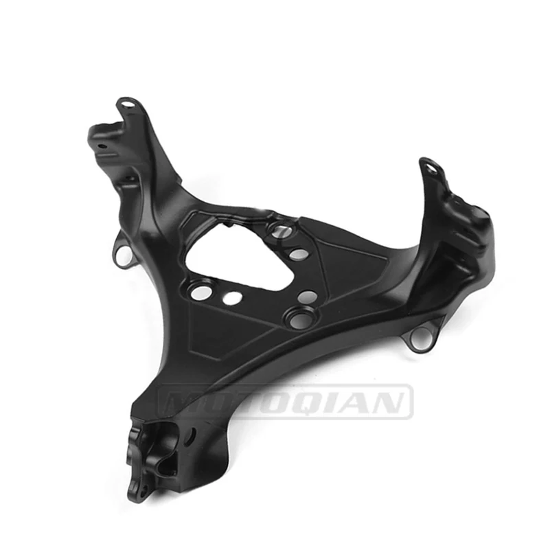 Передняя фара мотоцикла верхний кронштейн обтекателя для Honda CBR1000RR 2008 2009 2010 2011 2012 2013 Алюминий - Цвет: Black