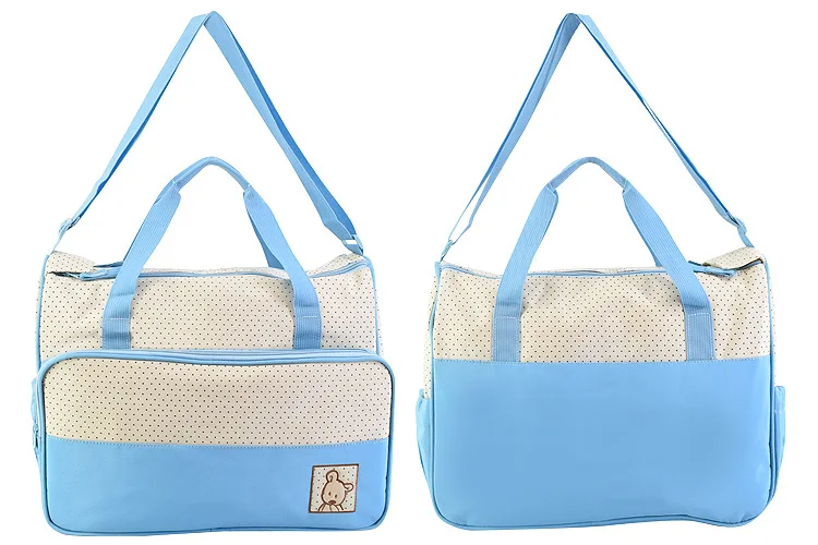 Multifunctional Mummy Bag Three-Piece Double Zipper Crossbody Large Capacity Mummy Bag