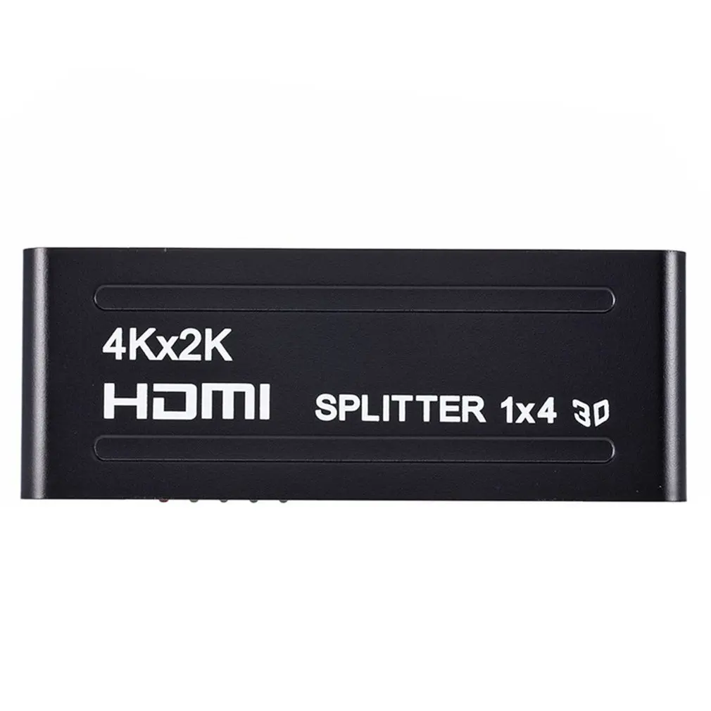 1080p 4 способ HD концентратор 3d HDMI сплиттер 1x4 усилитель переключатель для HDTV конвертер для HDTV адаптер концентратор ретранслятор