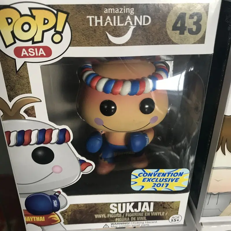 Эксклюзивный Funko pop официальный удивительный Таиланд-Sukjai Виниловая фигурка Коллекционная модель игрушки с оригинальной коробкой