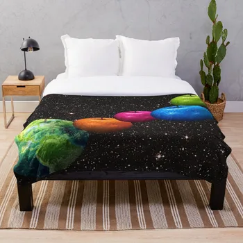 

Apple system Blanket Wool Flannel Plush Blanket Bedspread For office Sherpa Blanket Couch Quilt Cover Travel