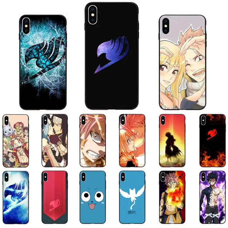 Anime Manga Fairy Tail Logo Customer High Quality Phone Case For IPhone 11 Pro XS MAX 8 7 6 6S Plus X 5 5S SE XR | Мобильные