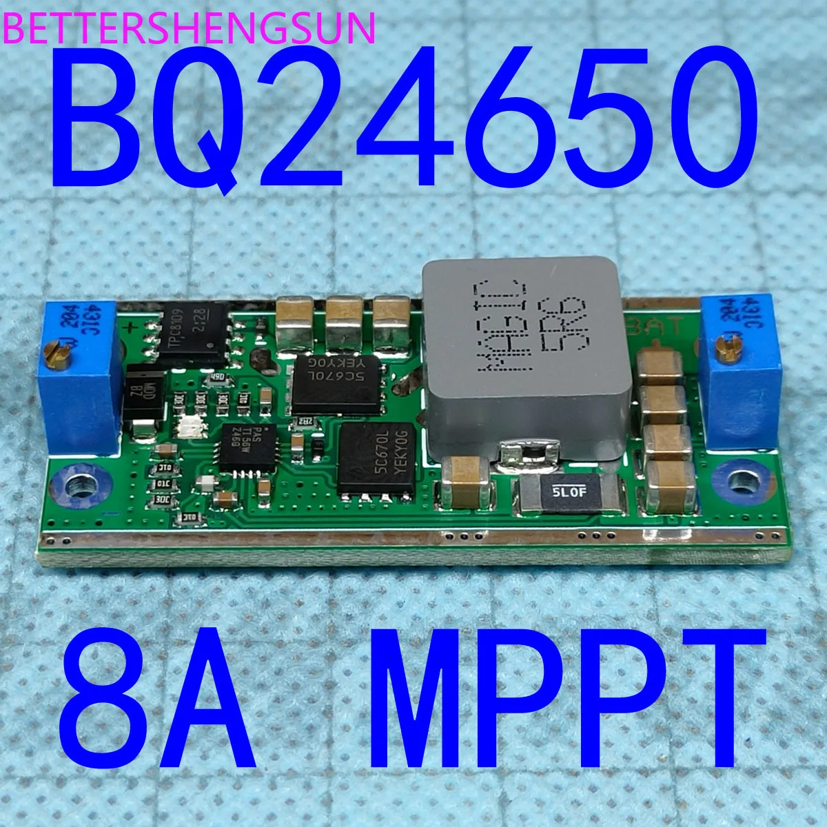 18V-charging-module-for-solar-lithium-lead-acid-battery-BQ24650-MPPT-5A ...