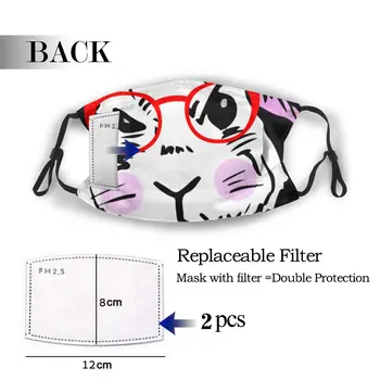 

protective mask with filter Original Hip Hop Easter Bunny anti dust PM2.5 reuse adult teen child girl