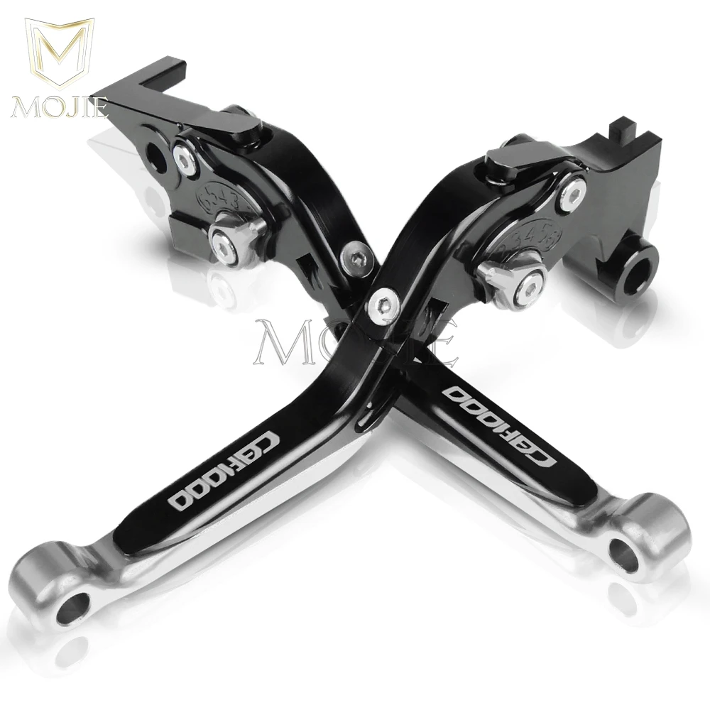 Black Silver Мотоцикл складной выдвижной CBF 1000 сцепные рычаги для Honda CBF1000 CBF 1000 2006-2009 2007 2008 сцепные рычаги - Цвет: Black Silver