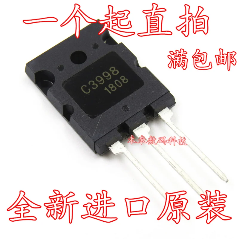 5 шт./лот C3998 25A 1500V 2SC3998 TO-3P высокое качество