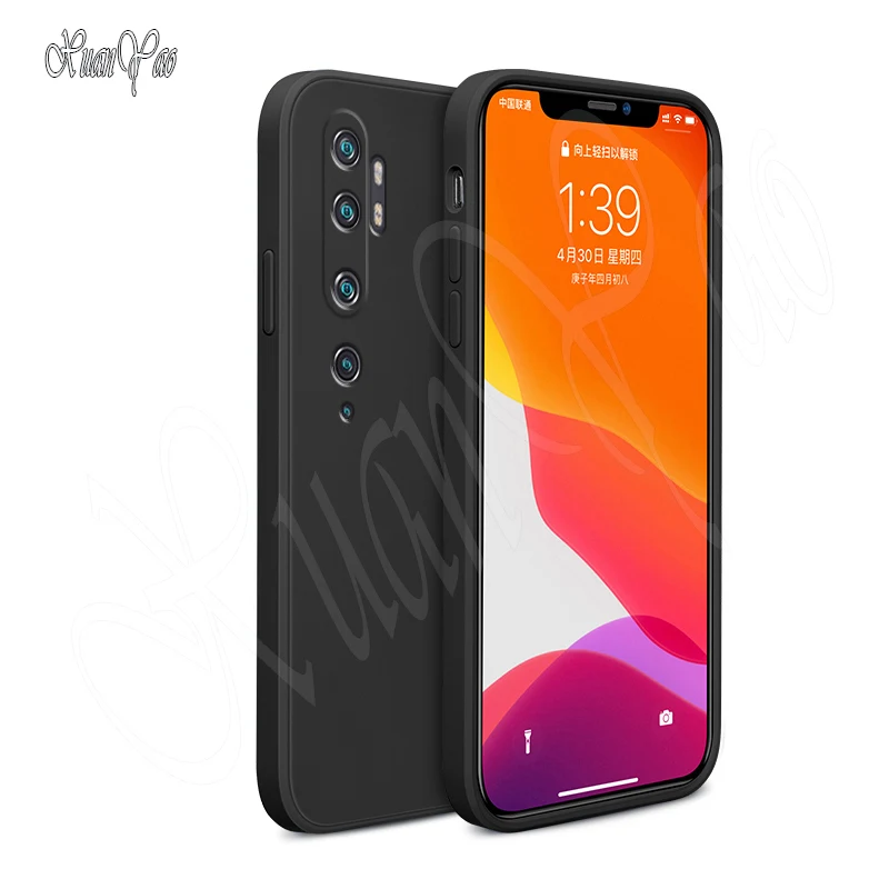 Note 10 Lite-Hülle, XUANYAO, Luxus-Silikon-Coque für Xiaomi Mi Note 10 Pro, Hülle, ultradünn, weich, stoßfest, Mi_voghion.com