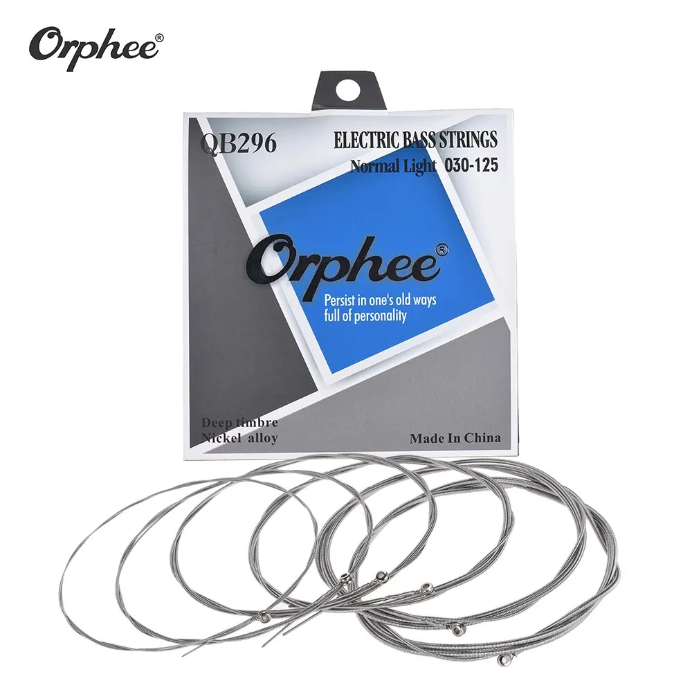 Новый электрический бас гитара Orphee QB296 6 шт./компл. с никелевой обмоткой