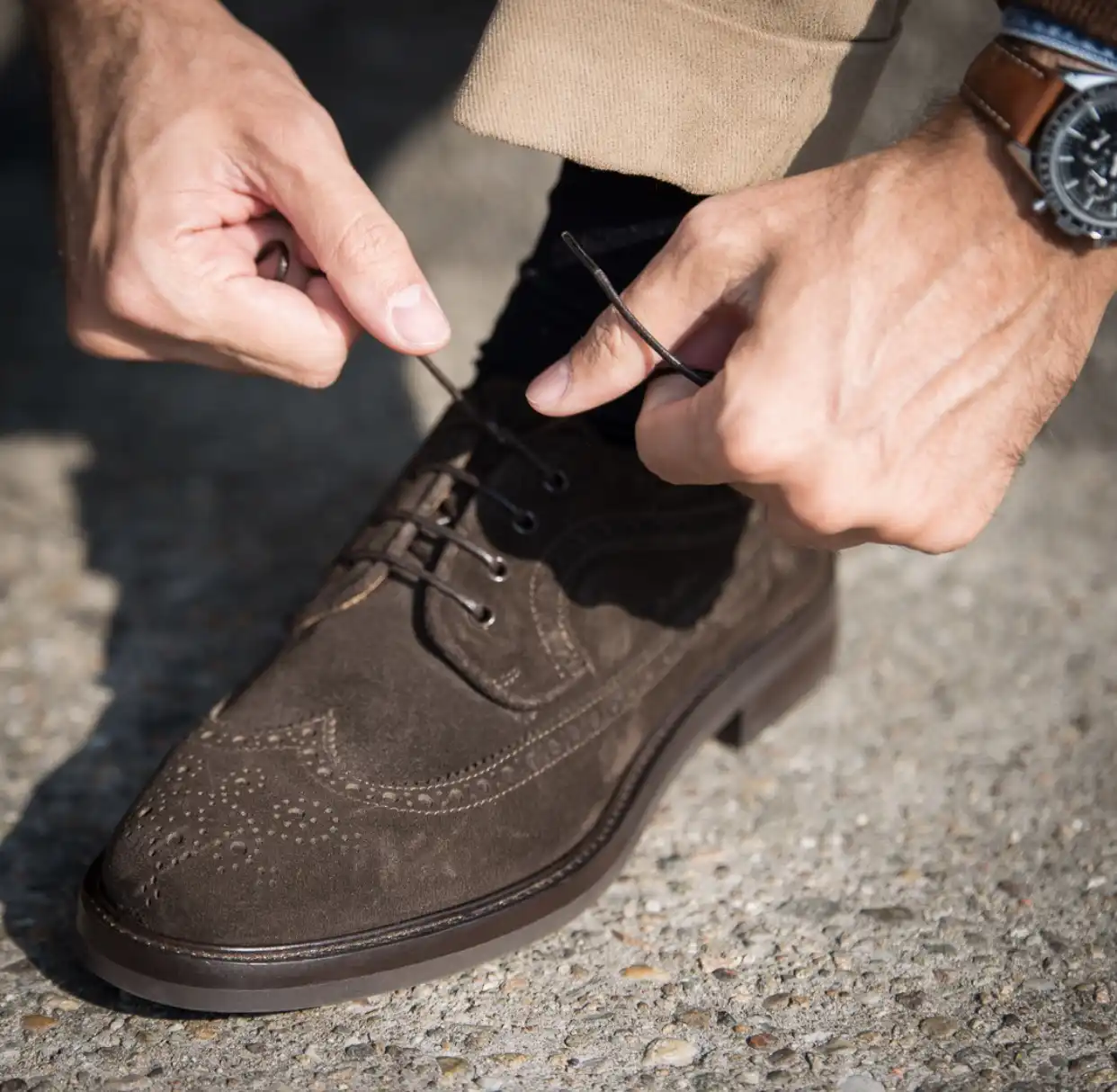 刻まスエード男性のカジュアル革靴ダービー靴ブローグプラットフォームレトロ潮の靴メンズ Men S Casual Shoes Aliexpress