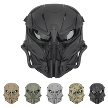 

Paintball Mask Punisher Anti-Fog Lens Breathable Shockproof Camouflage Mask Tactical Hunting Airsoft Combat Protective Equipment