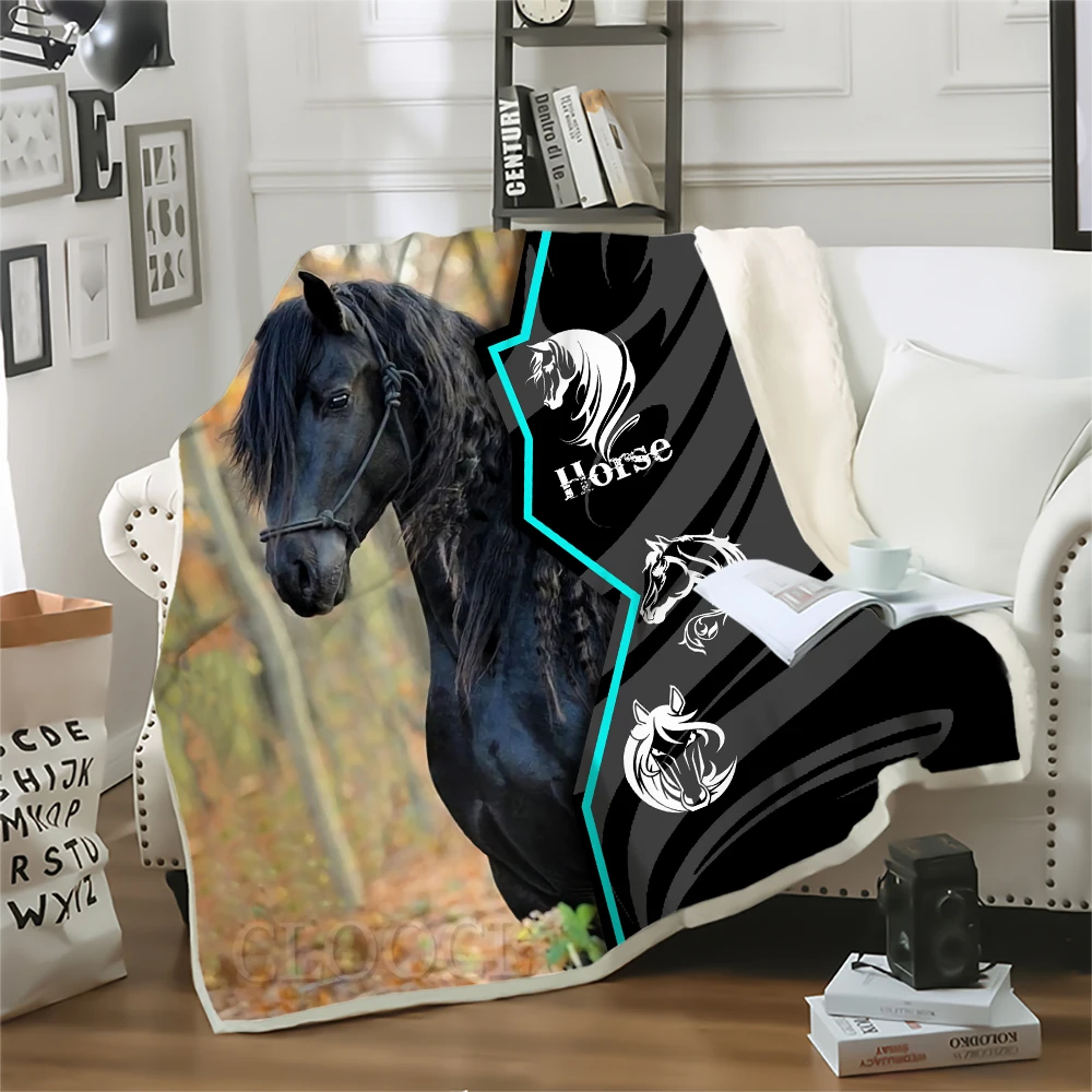 Horse Blanket Horses Blankets Double Bed Horse Throw Blanket